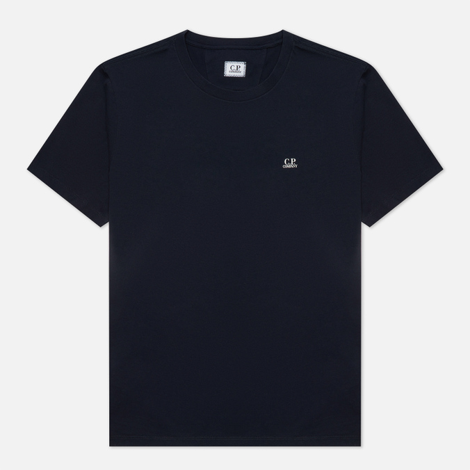 Мужская футболка C.P. Company, цвет синий, размер XL 12CMTS044A005100W 888 Jersey Goggle Graphic - фото 1