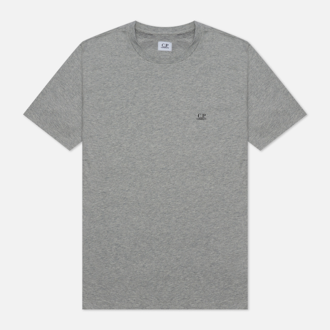 Мужская футболка C.P. Company серого цвета