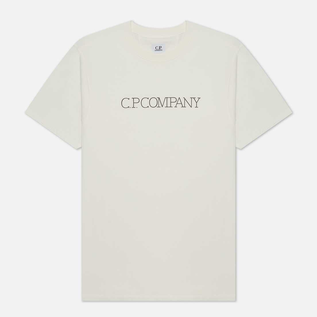 C.P. Company Мужская футболка Jersey Relaxed Fit Tonal Logo