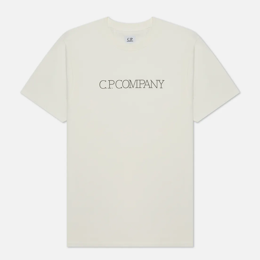 C.P. Company Мужская футболка Jersey Relaxed Fit Tonal Logo