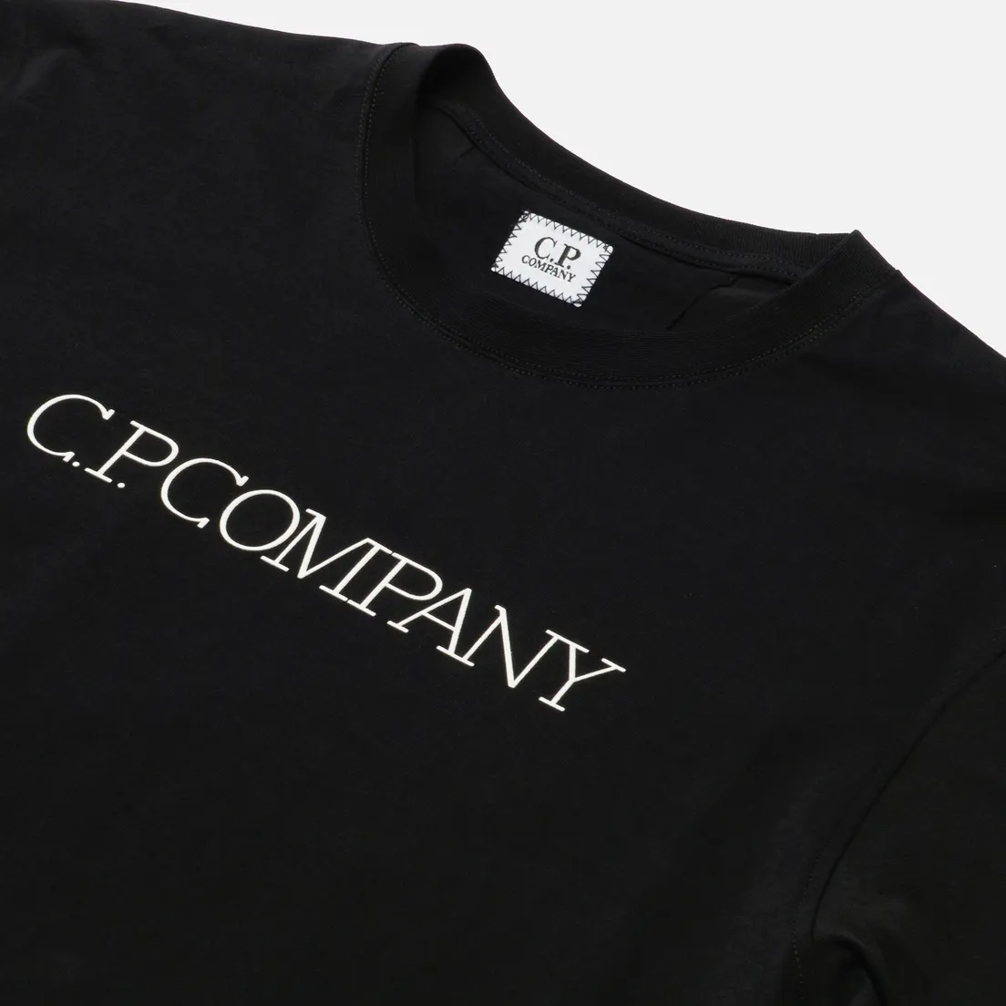 C.P. Company Мужская футболка Jersey Relaxed Fit Tonal Logo