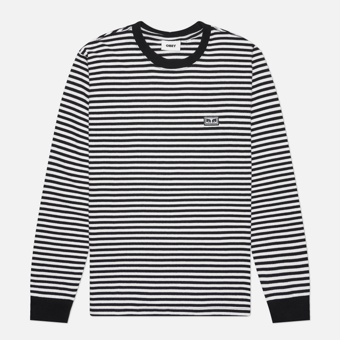 Мужской лонгслив OBEY Established Works Eyes Stripe