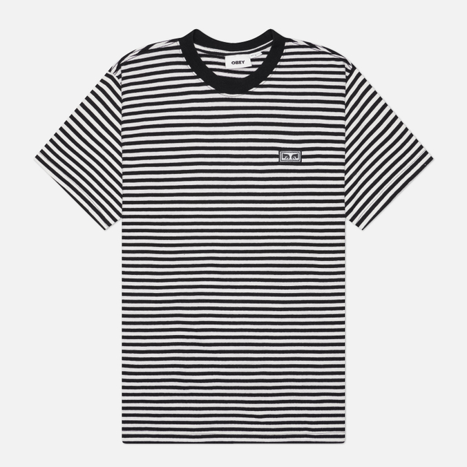 Мужская футболка OBEY Established Works Eyes Stripe