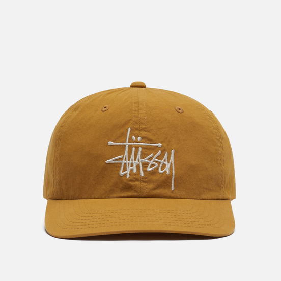 Кепка Stussy Bio Washed Big Logo Low Pro Gold