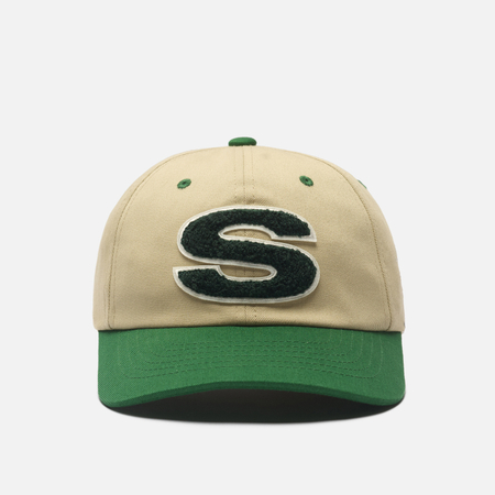 Кепка Stussy Chenille S Snapback, цвет бежевый
