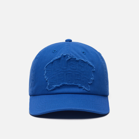 Кепка Stussy Mid-Depth Sport Patch Snapback, цвет синий
