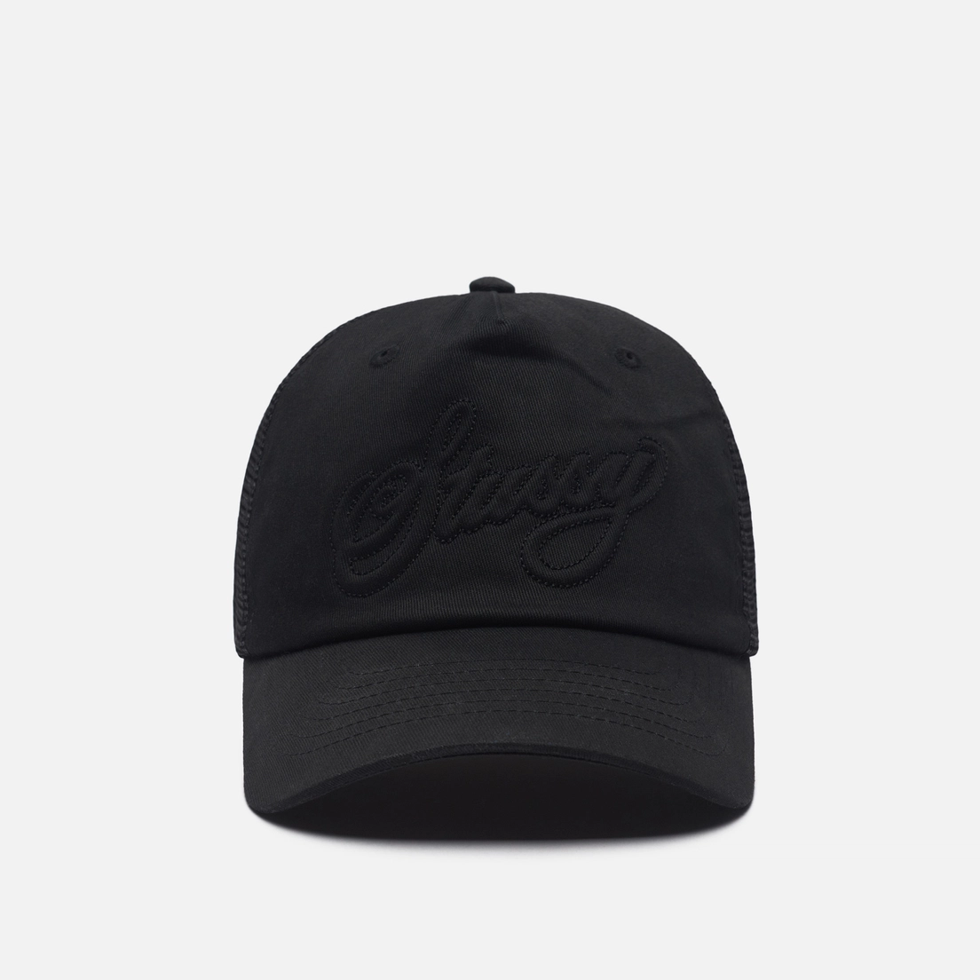 Stussy Кепка Waxed Trucker Cursive Stitch Snapback