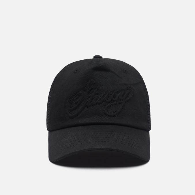 Кепка Stussy Waxed Trucker Cursive Stitch Snapback