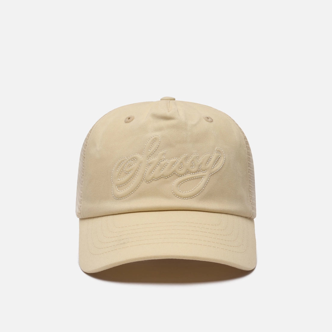 Stussy Кепка Waxed Trucker Cursive Stitch Snapback