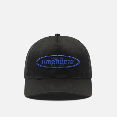 Кепка Stussy MD Tough Gear Trucker, цвет чёрный