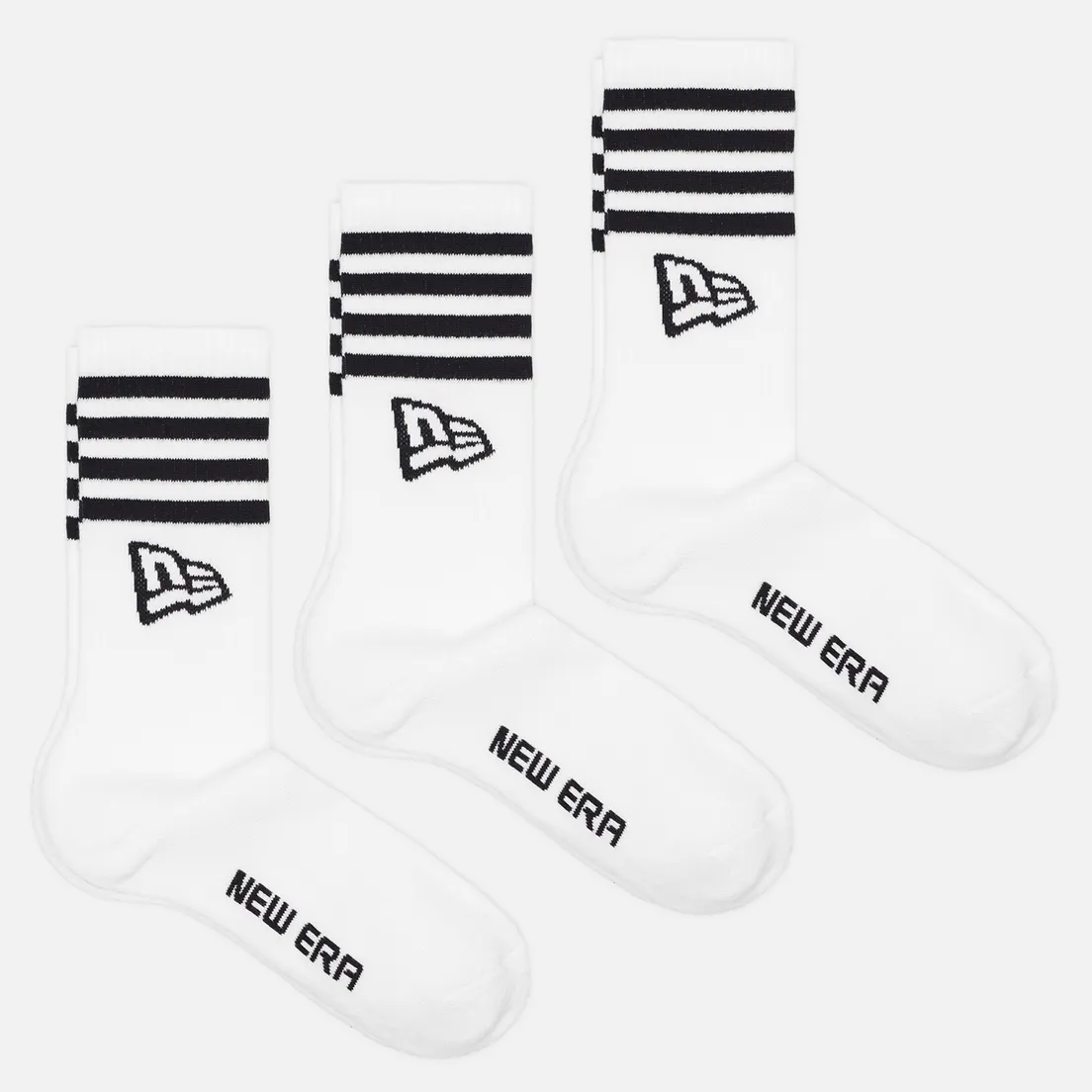 New Era Комплект носков Stripe Crew 3-Pack
