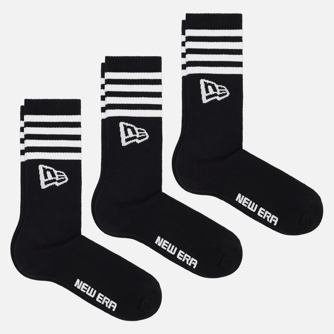 New Era Комплект носков Stripe Crew 3-Pack