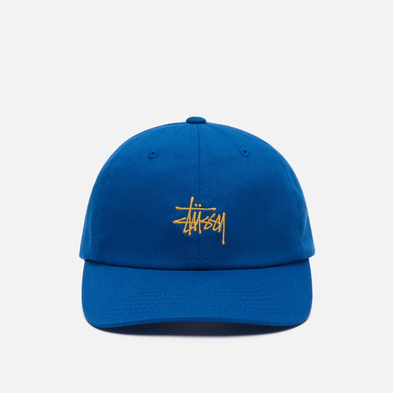 Кепка Stussy Stock Low Pro Logo Blue