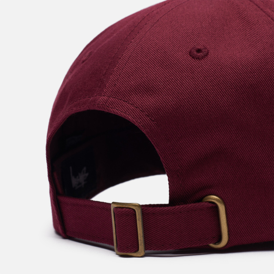 Кепка Stussy Stock Low Pro Logo Maroon