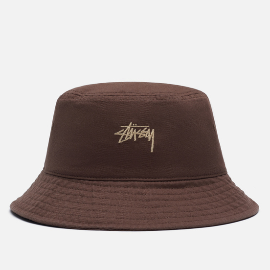 Панама Stussy Stock Printed Logo Coffee