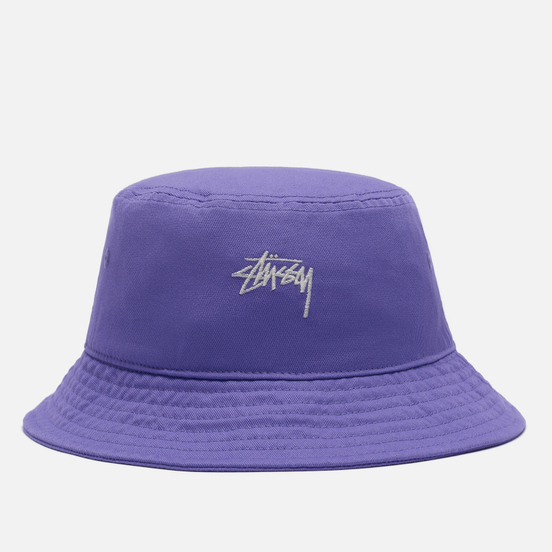 Панама Stussy Stock Printed Logo Violet