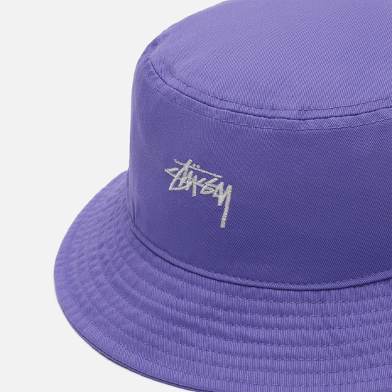 Панама Stussy Stock Printed Logo Violet