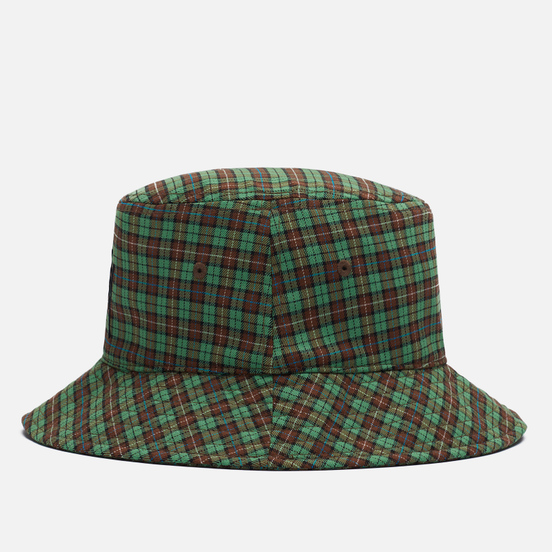 Панама Stussy Basic Plaid Green