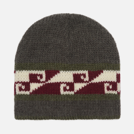 Шапка Stussy Skullcap Waves, цвет серый