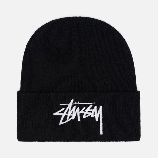 Шапка Stussy Big Stock Cuff Black
