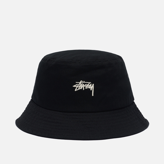 Панама Stussy Stock Logo Black