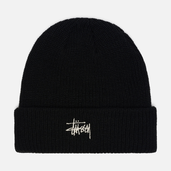 Шапка Stussy Basic Logo Cuff Black