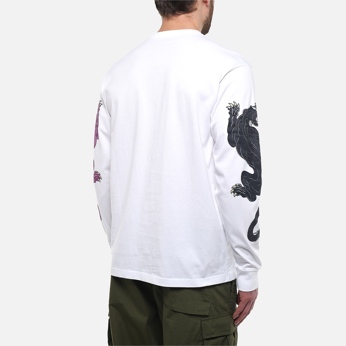 maharishi Мужской лонгслив Duality Panther