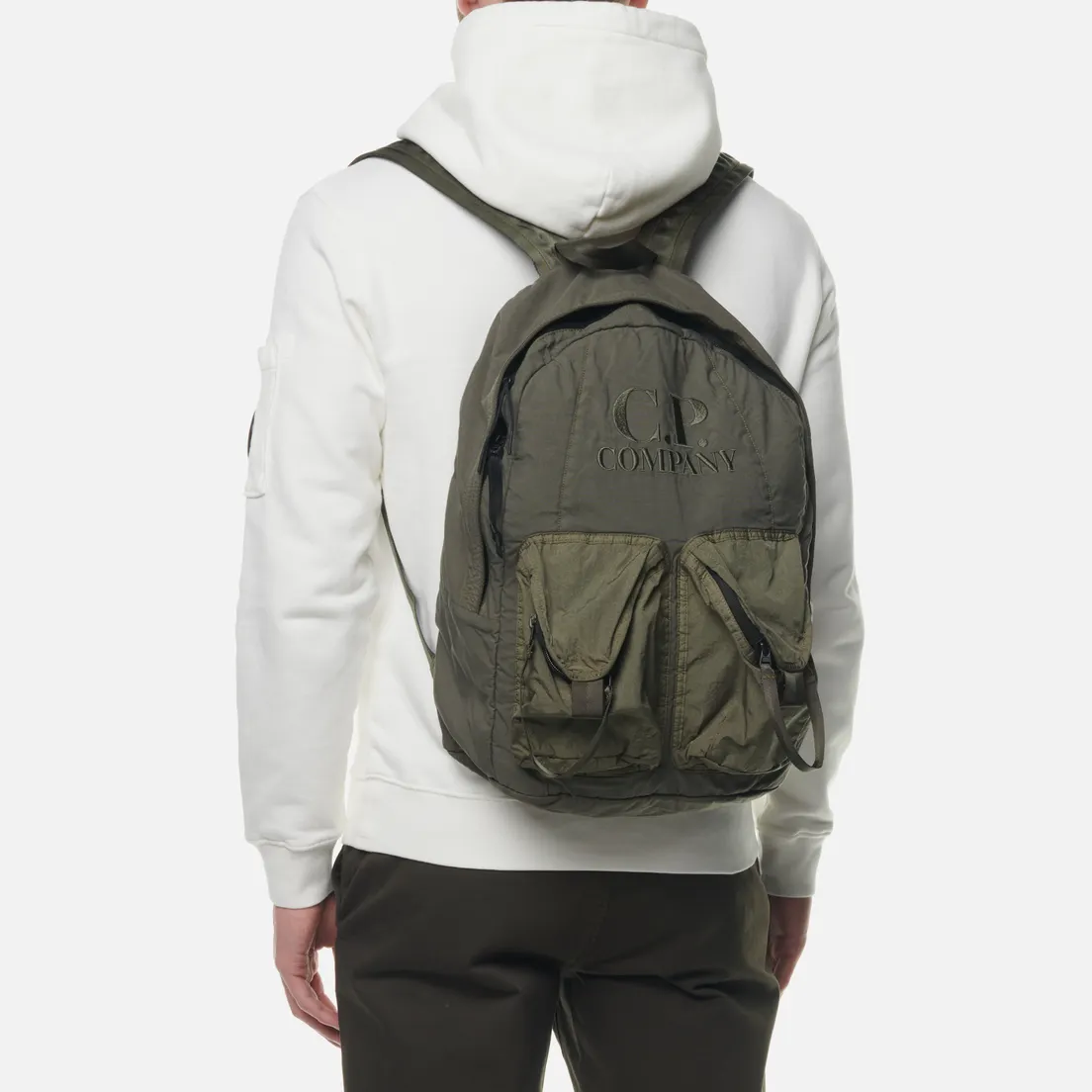 C.P. Company Рюкзак Taylon B Mixed Embroidered Logo