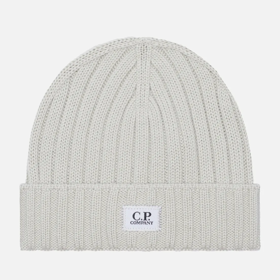 C.P. Company Шапка Extra Fine Merino Wool Logo Beanie