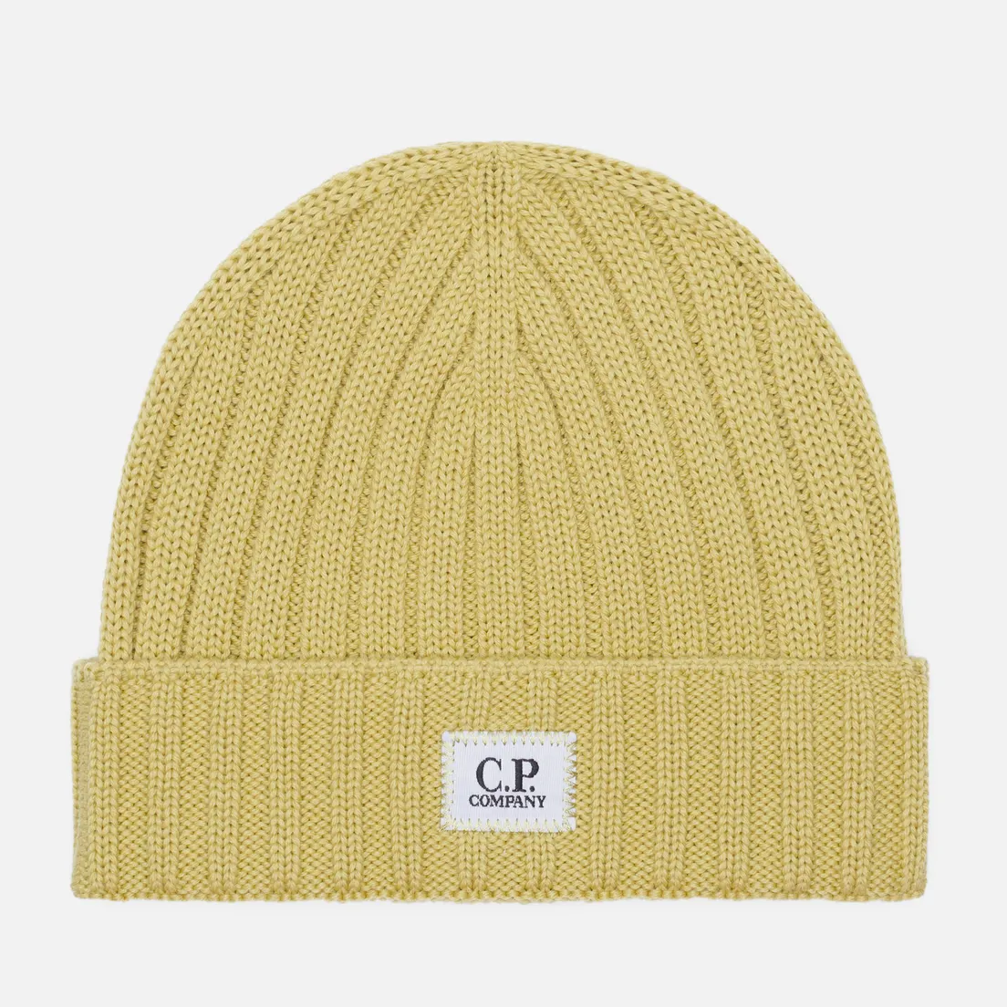 C.P. Company Шапка Extra Fine Merino Wool Logo Beanie