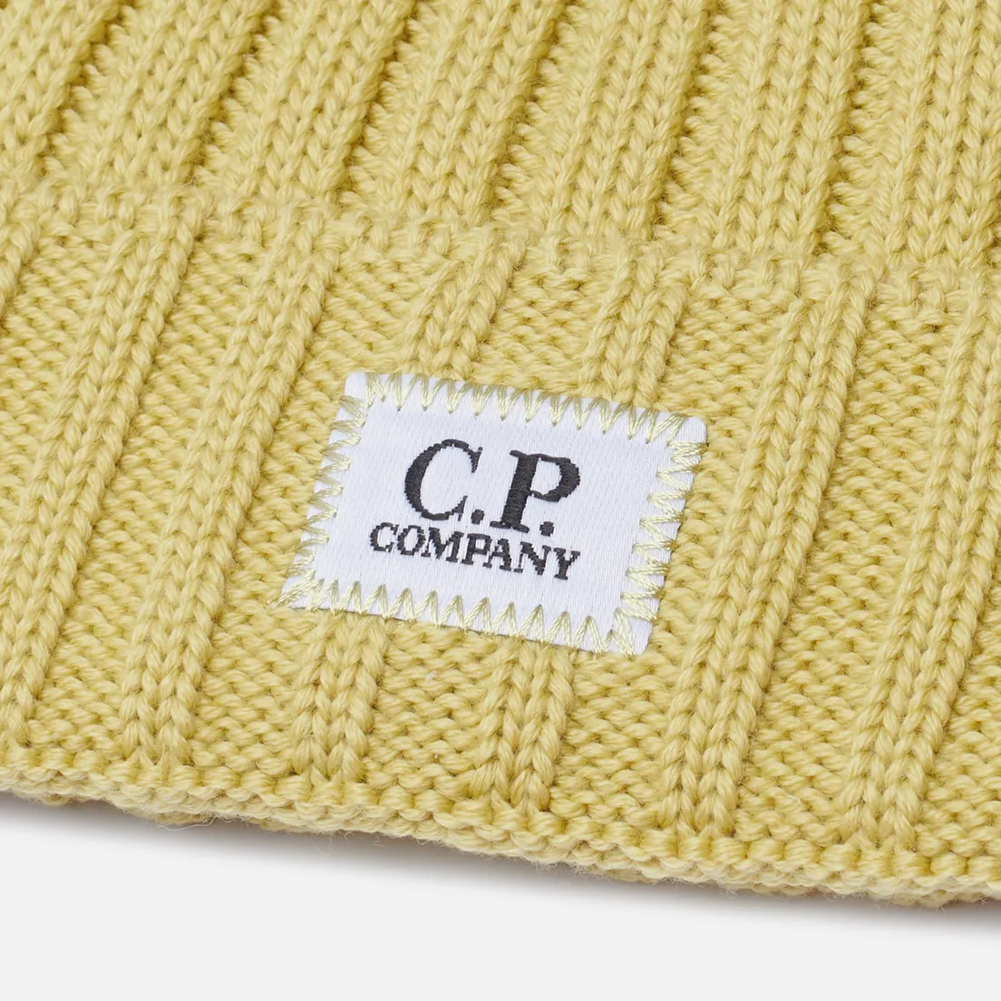 C.P. Company Шапка Extra Fine Merino Wool Logo Beanie