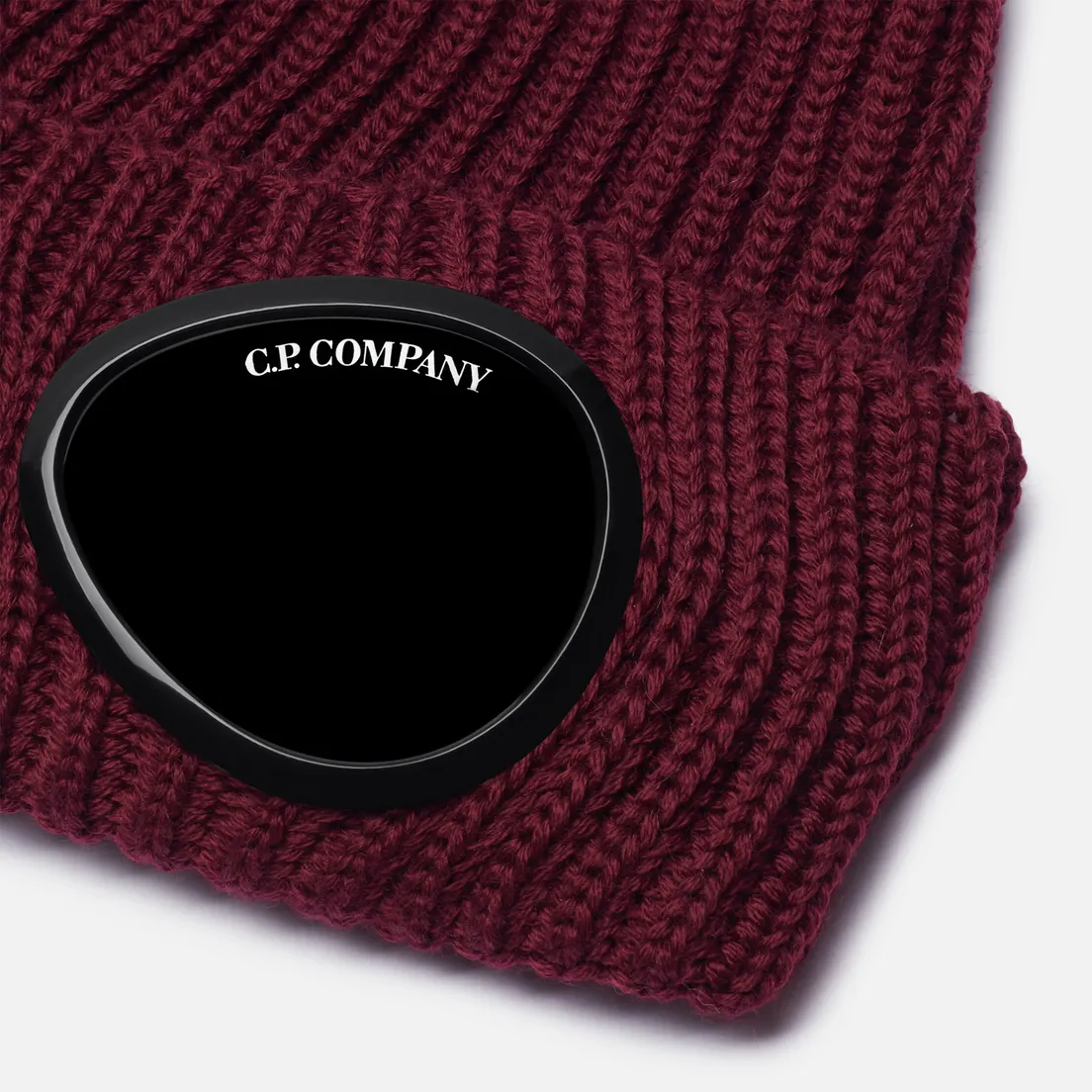 C.P. Company Шапка Extra Fine Merino Wool Goggle Beanie