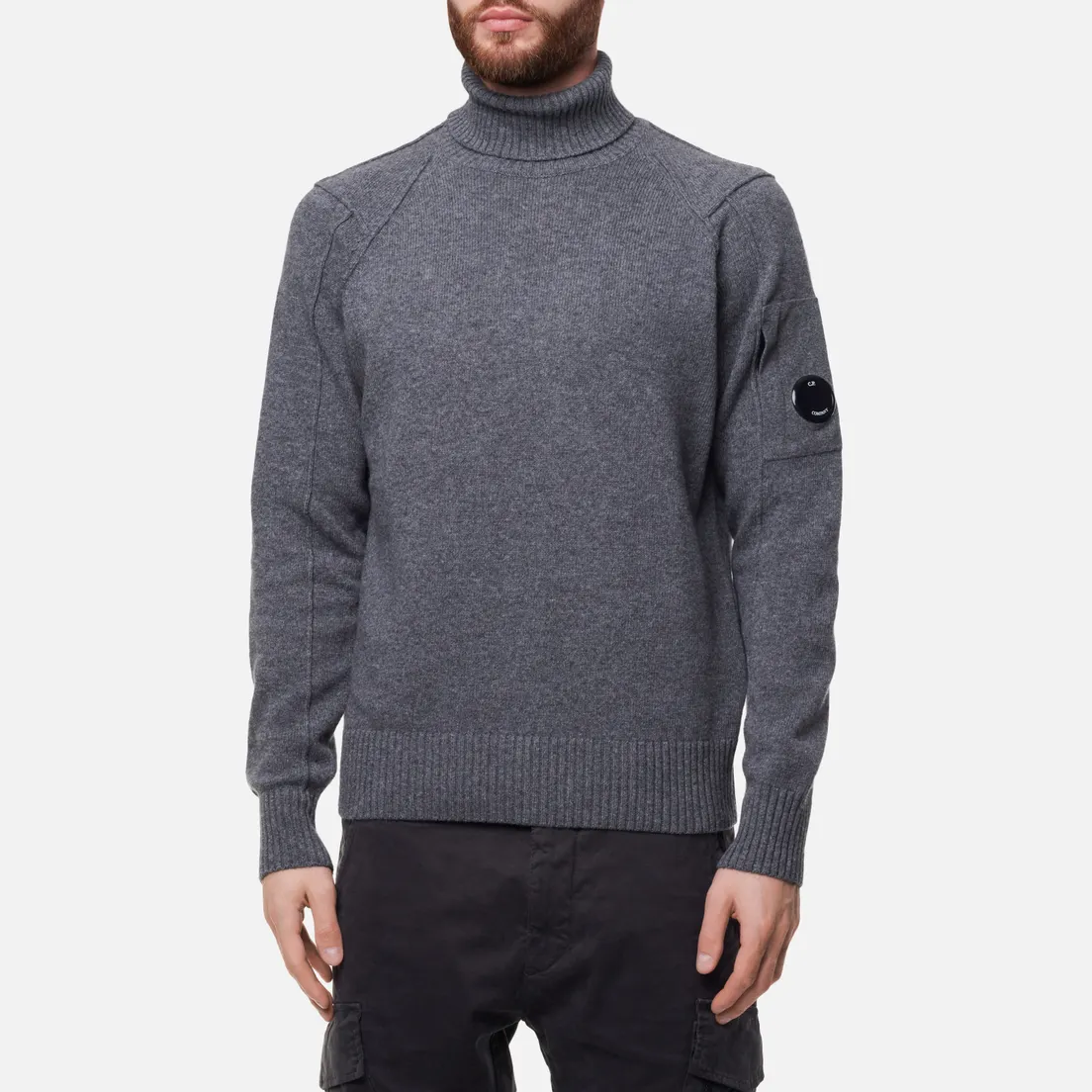 C.P. Company Мужской свитер Lambswool Roll Neck Jumper