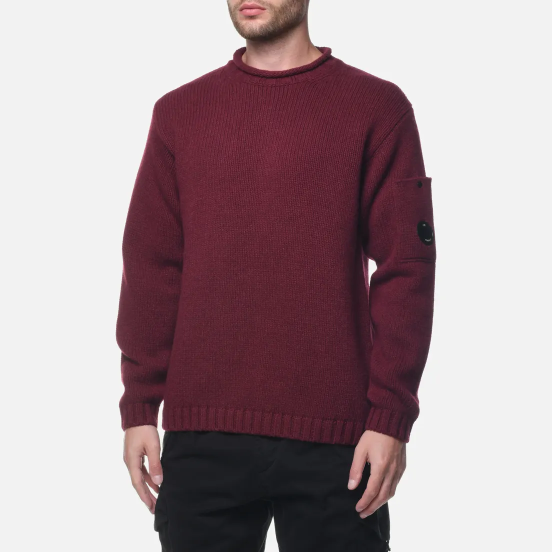 C.P. Company Мужской свитер Lambswool Crew Neck