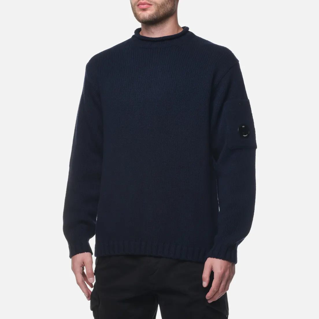 C.P. Company Мужской свитер Lambswool Crew Neck