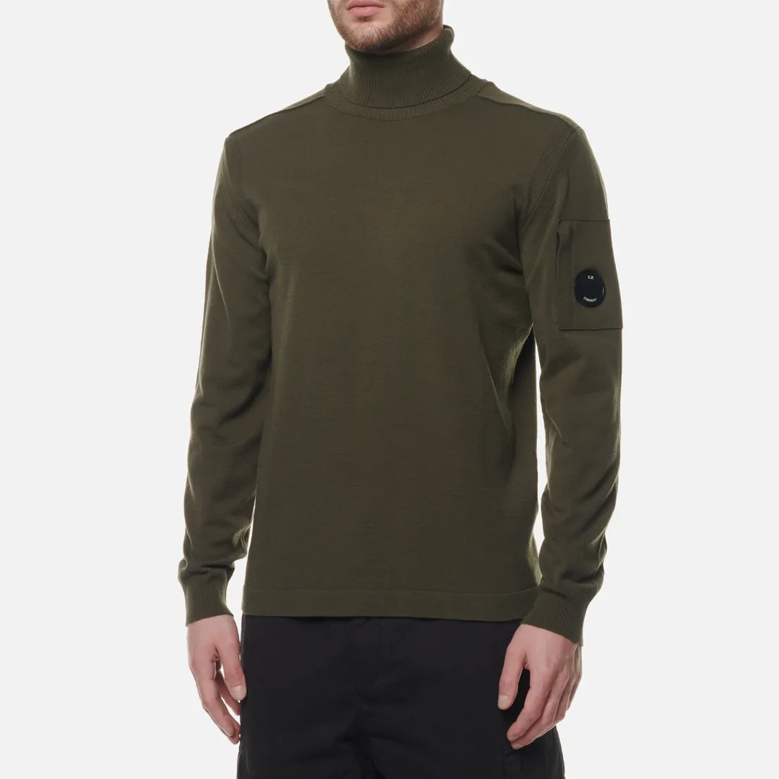 C.P. Company Мужской свитер Merino Wool Roll Neck