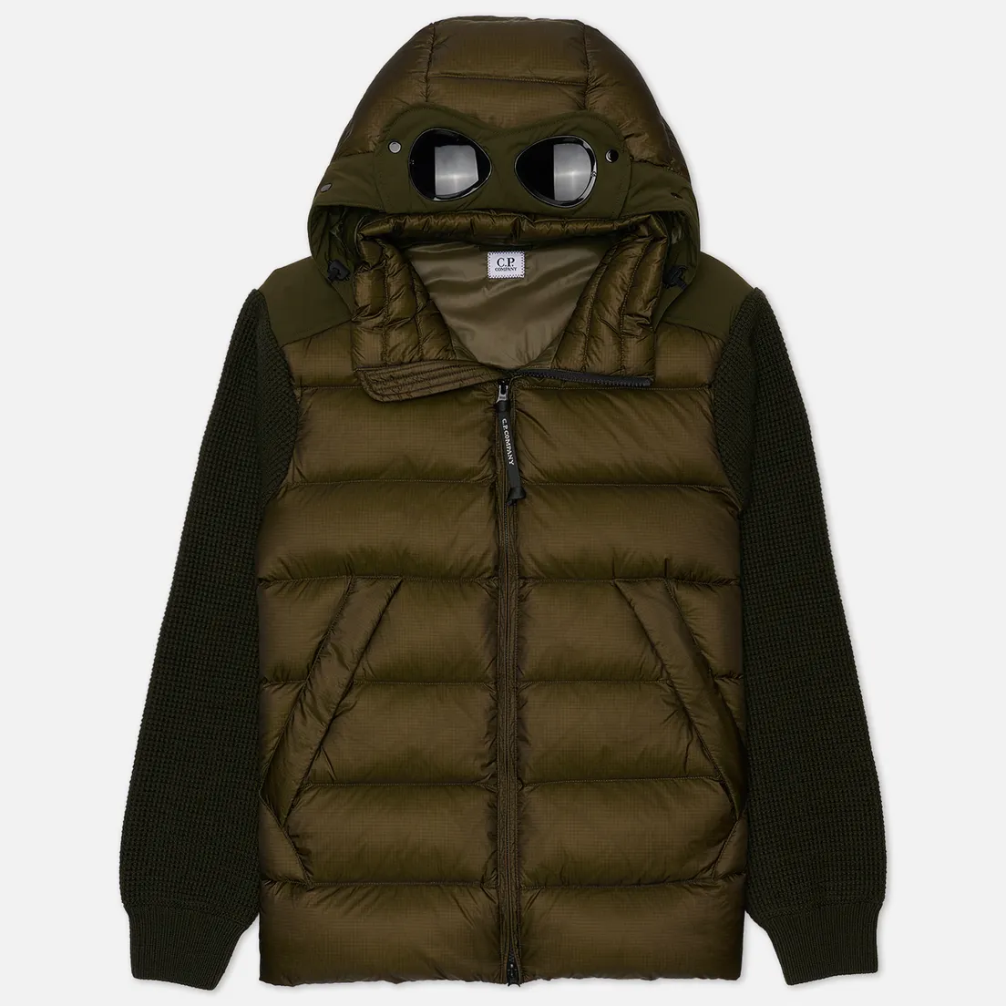 C.P. Company Мужская куртка Merino/Nylon Mixed Goggle