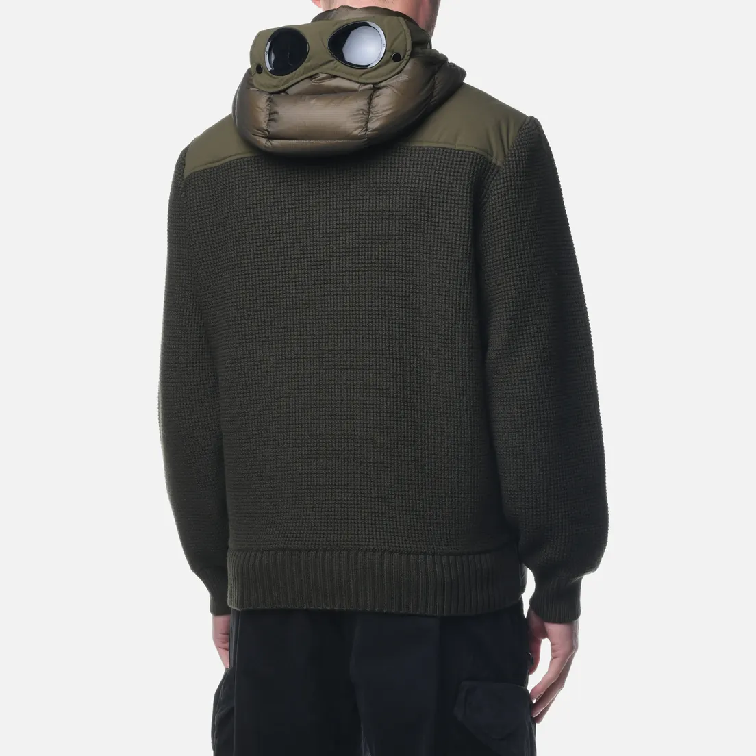 C.P. Company Мужская куртка Merino/Nylon Mixed Goggle