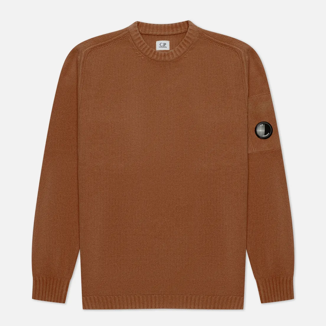 C.P. Company Мужской свитер Chenille Cotton Plain Jumper