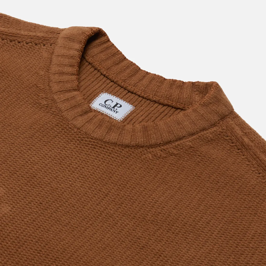 C.P. Company Мужской свитер Chenille Cotton Plain Jumper