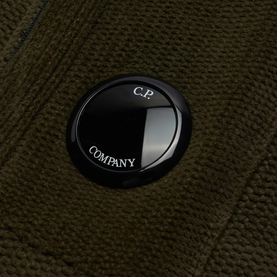 C.P. Company Мужской свитер Chenille Cotton Plain Jumper