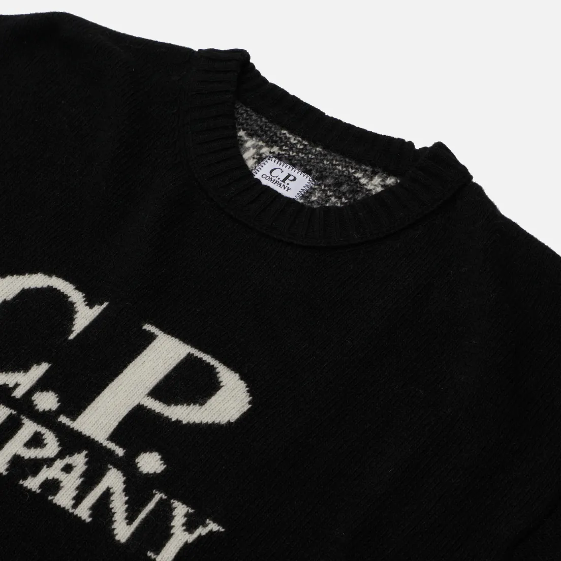 C.P. Company Мужской свитер Lambswool Jacquard Goggle Crew Neck