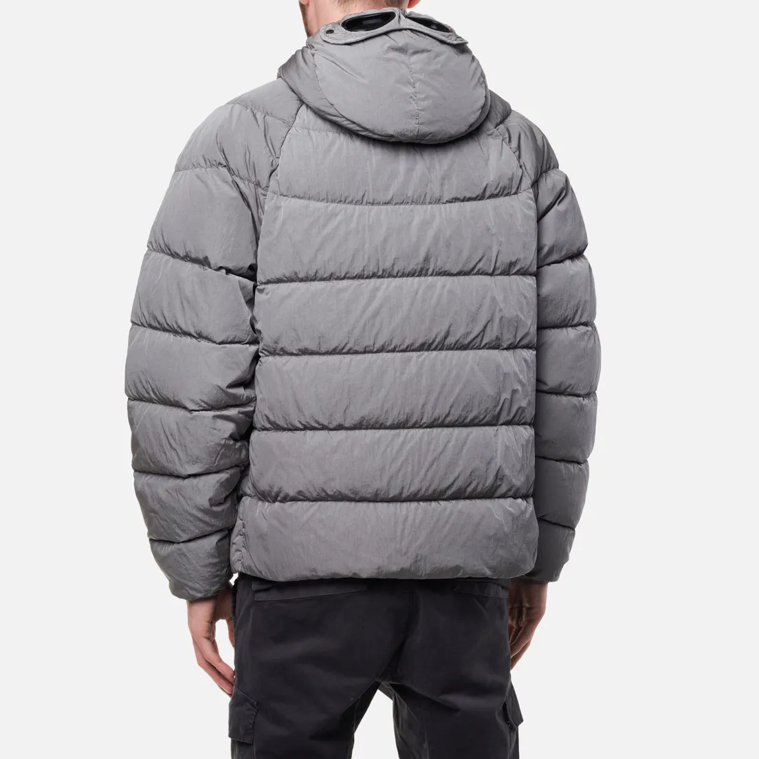 C.P. Company Мужской пуховик Eco-Chrome-R Hooded Down
