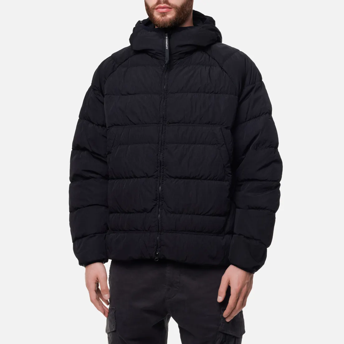 C.P. Company Мужской пуховик Eco-Chrome-R Hooded Down