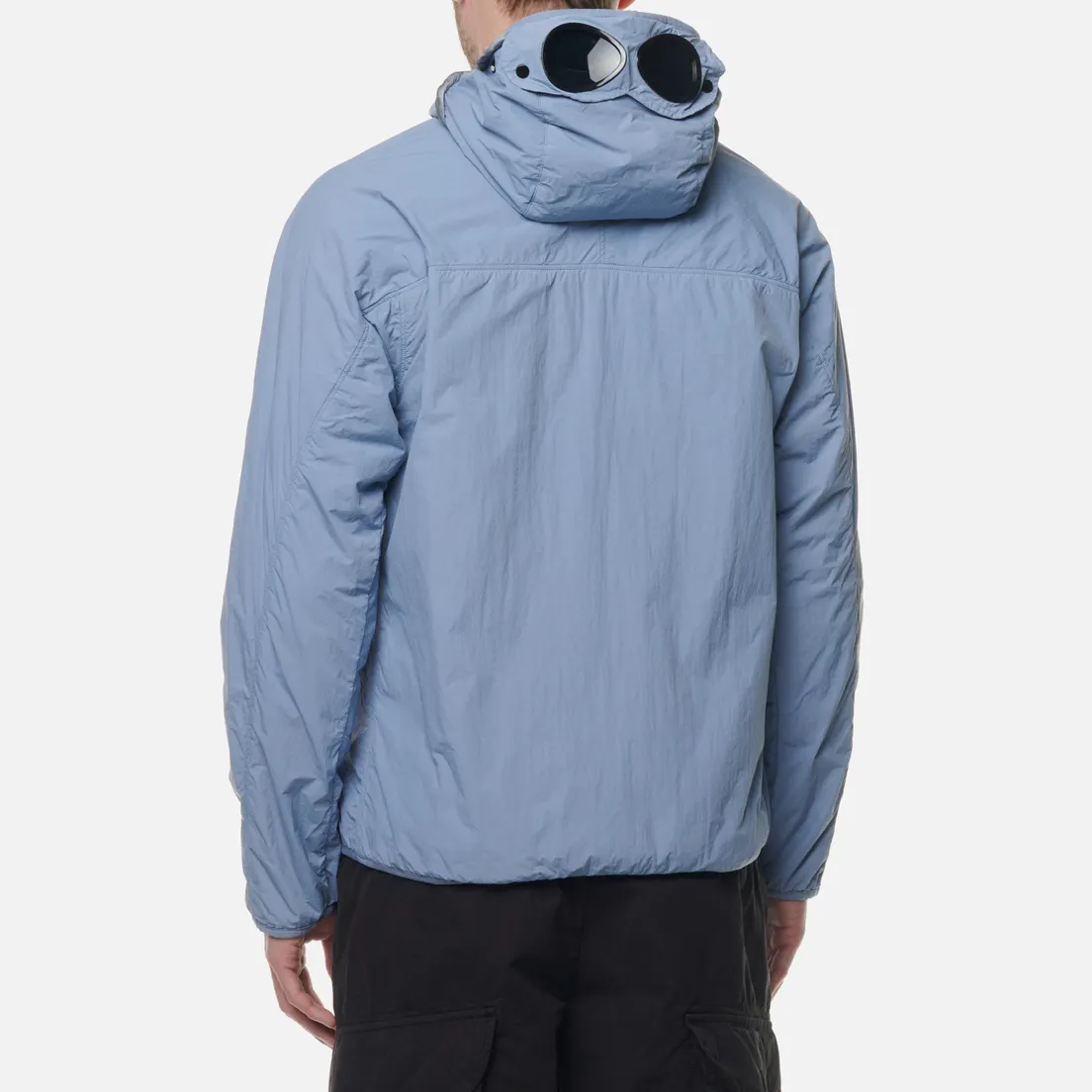 C.P. Company Мужская демисезонная куртка Garment Dyed Polartec Hooded Goggle