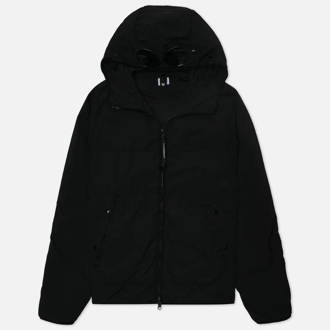 C.P. Company Мужская демисезонная куртка Garment Dyed Polartec Hooded Goggle