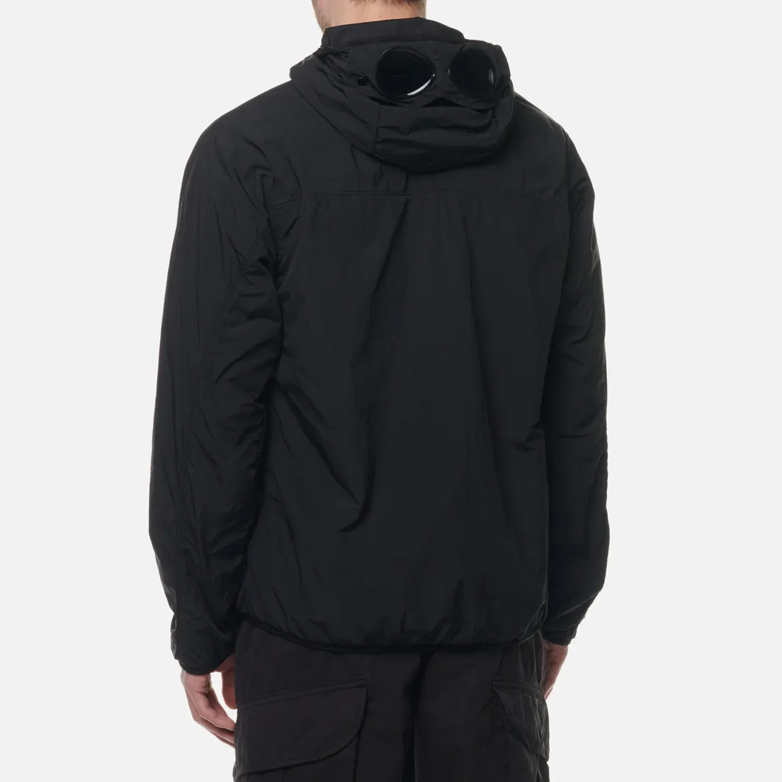 C.P. Company Мужская демисезонная куртка Garment Dyed Polartec Hooded Goggle