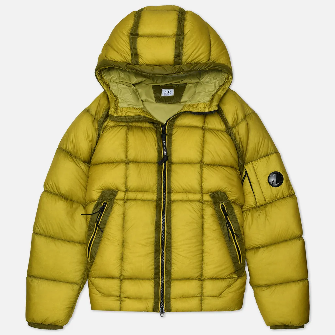 C.P. Company Мужской пуховик D.D. Shell Down Ripstop Hooded