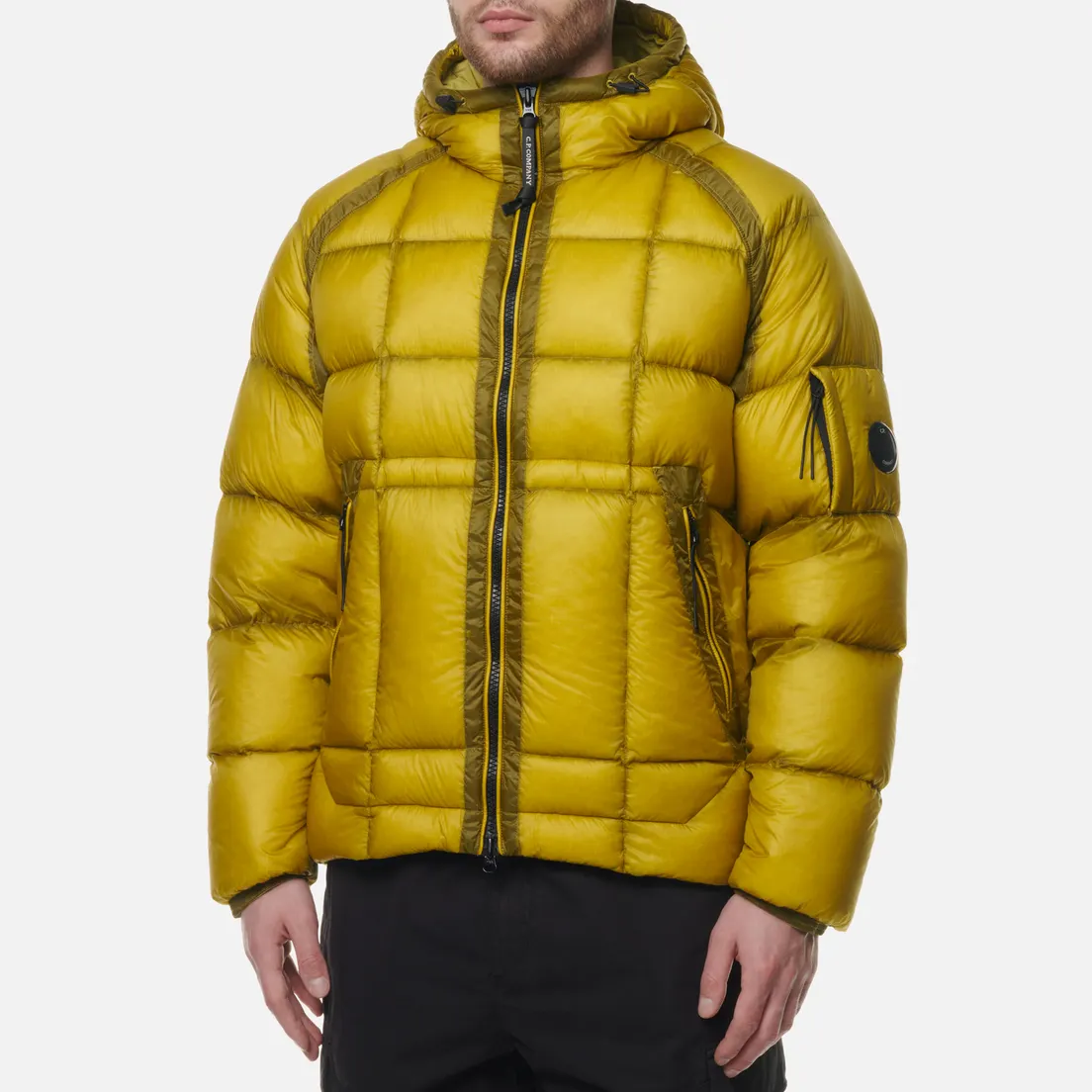 C.P. Company Мужской пуховик D.D. Shell Down Ripstop Hooded