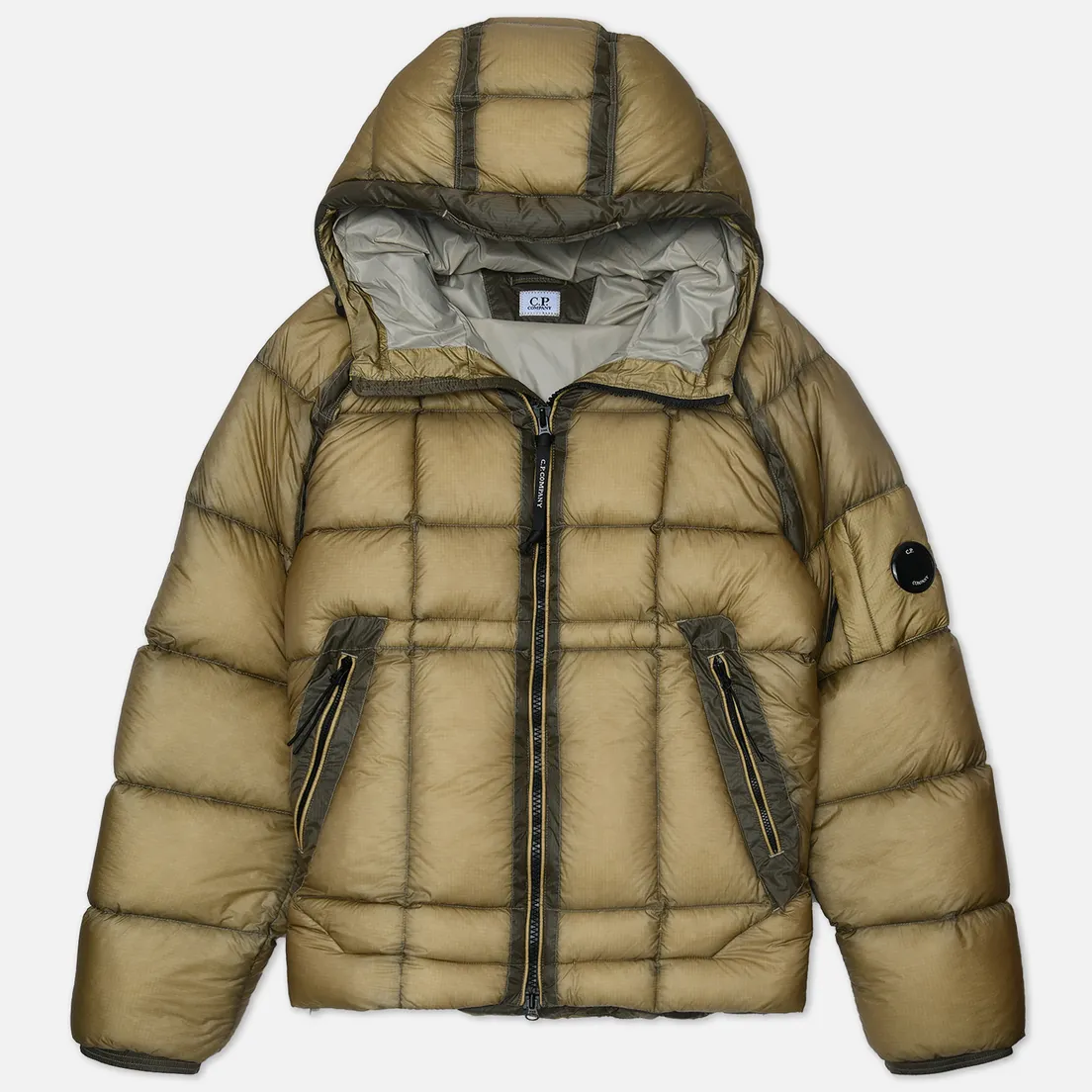 C.P. Company Мужской пуховик D.D. Shell Down Ripstop Hooded